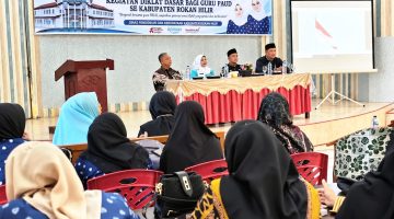 Peningkatan Mutu Pendidikan Dimulai dari Guru, PLT.Kadisdik Rohil Riwansyah Buka Diklat PAUD Rohil 2026