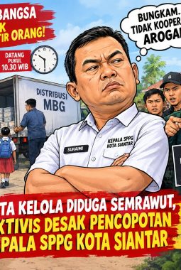 TATA KELOLA DIDUGA SEMRAWUT, AKTIVIS DESAK EVALUASI DAN PENCOPOTAN KEPALA SPPG KOTA SIANTAR